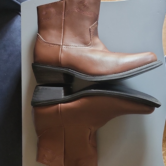 Saddle Tramp Brn. Western Boots Men's 10W NWOT. - Picture 6 of 8